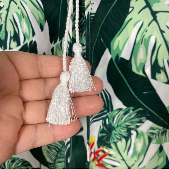 Rachel Zoe tropical print Kimono duster/ beach cover up - Picture 6 of 11